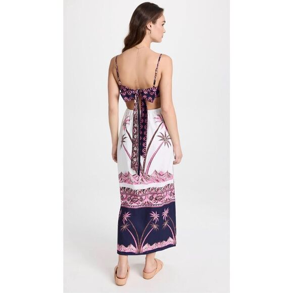 FIGUE Reese Dress in Egyptian Istanbul Ivory Size XL - Picture 2 of 12